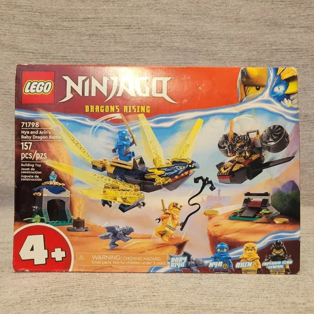 Lego Ninjago Nya and Arin's Baby Dragon Battle 71798